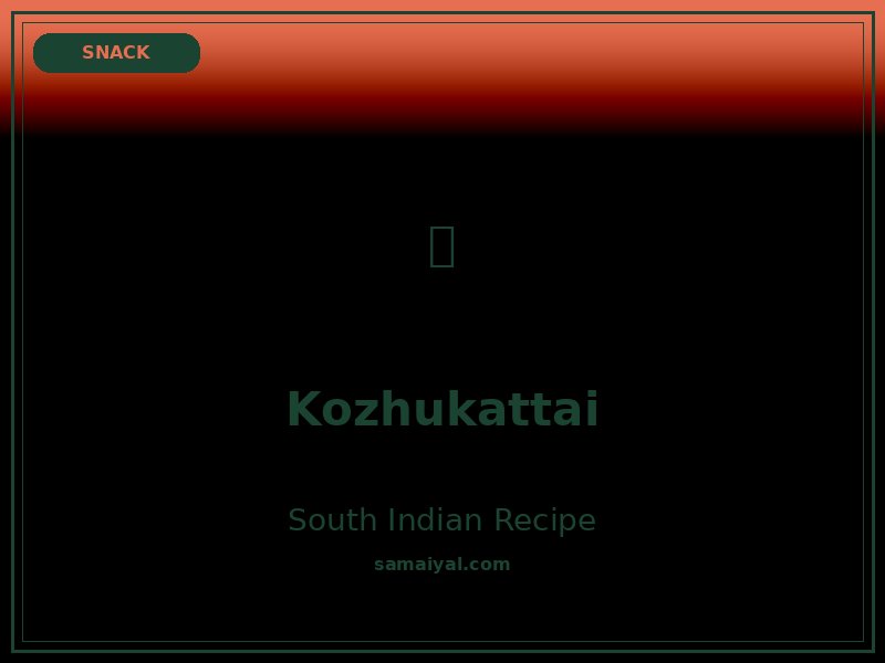 Kozhukattai