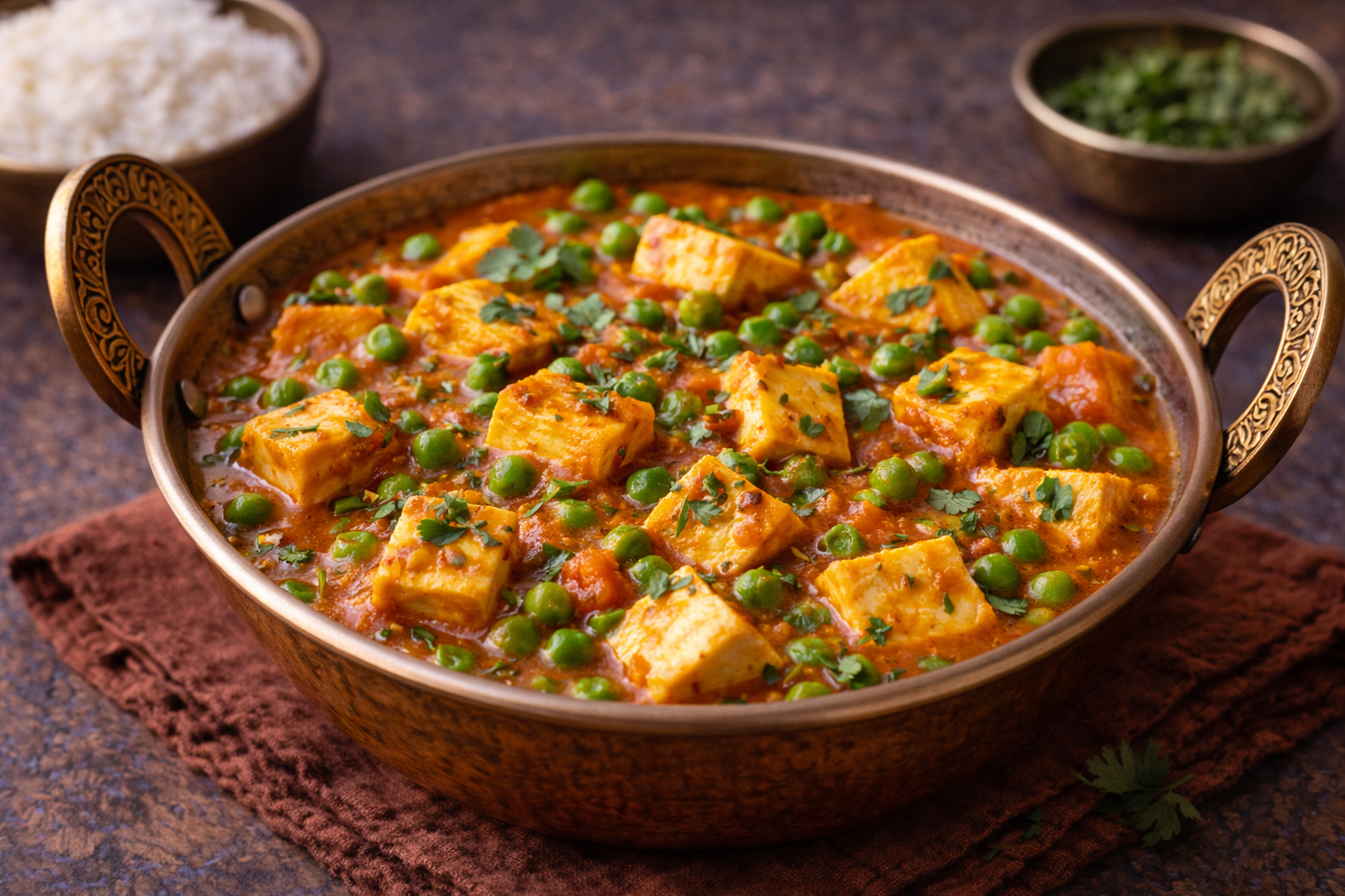 Matar Paneer